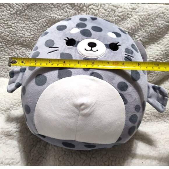 Squishmallow Spotted Seal Plush Toy Pillow 9" - ODILE Multicolor - Picture 5 of 16